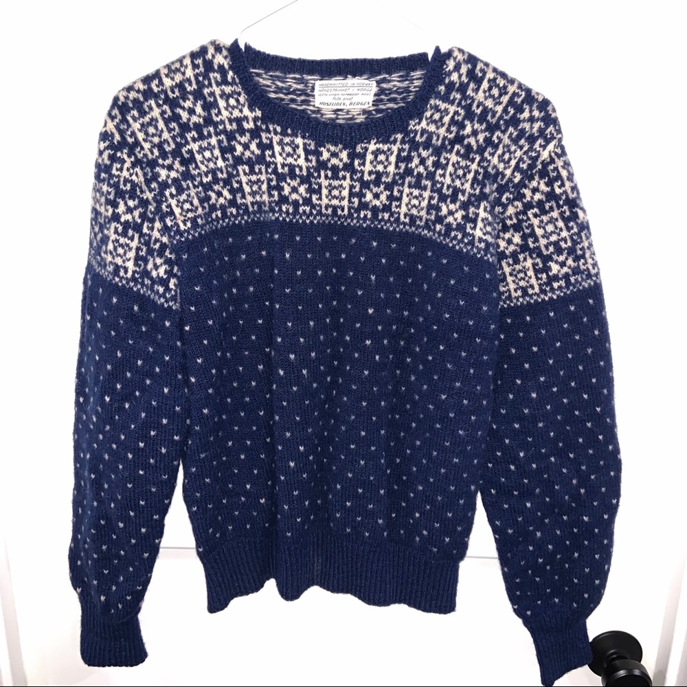 Vintage Norwegian wool sweater